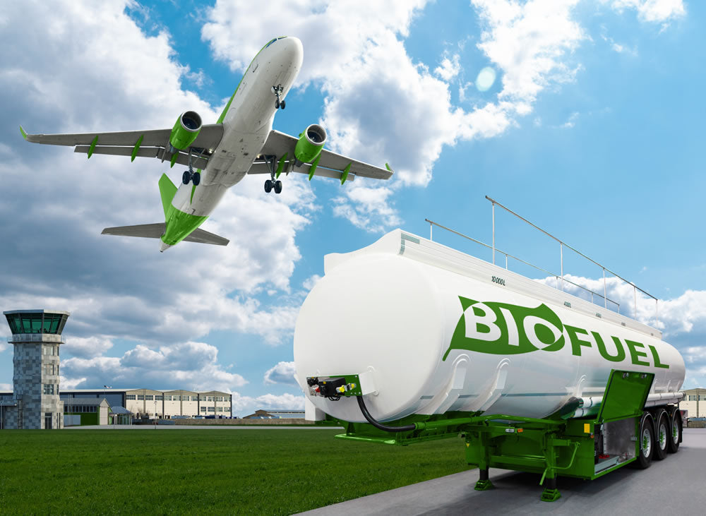 Biofuel and flying aeroplane