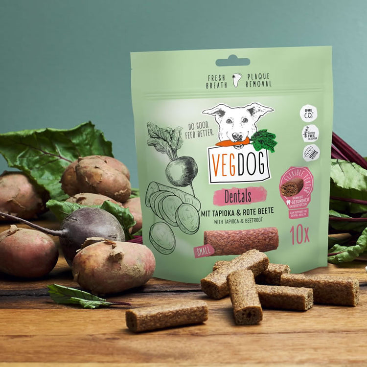 ntals VegDog Beetroot and Tapioca Chews