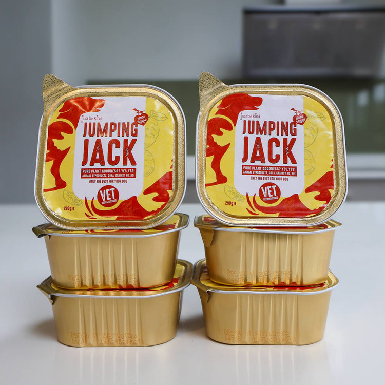 Jumping Jack gold trays x 6