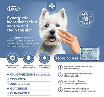 Dog Skin Wipes Ingredients and how to use