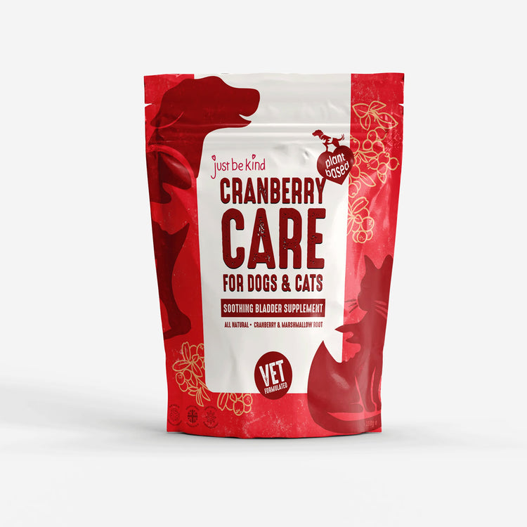 Cranberry Care Bladder Soothing Supplement Dogs and Cats Just be Kind