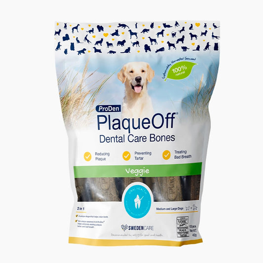 PlaqueOff Dental Care Veggie Bones
