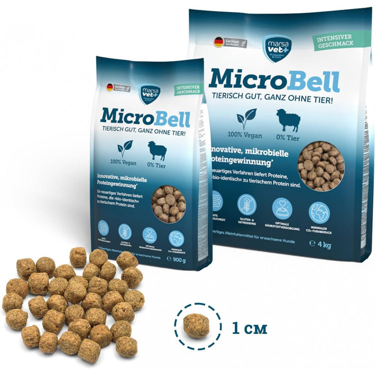 Microbell dog food