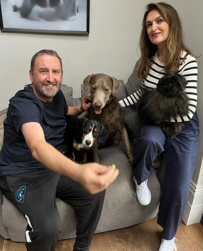 Lee Mack and his vegan dogs