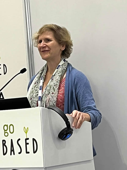 Dr Arielle happy at London Vet Show 2022