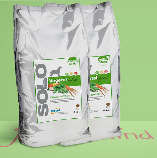 2 x 10kg bags shiny Solo Vegetal