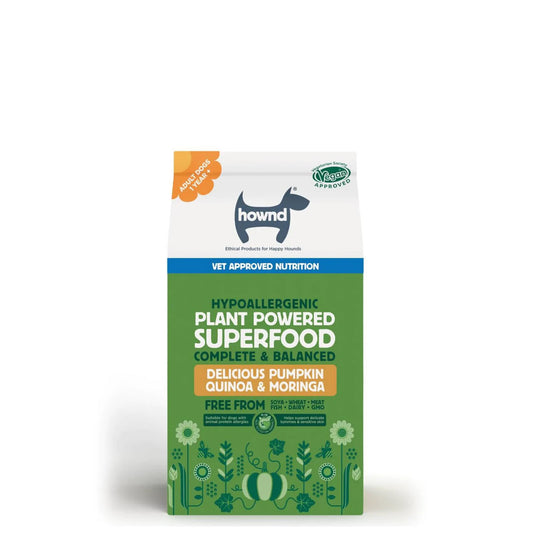 Plant powered dog food pack