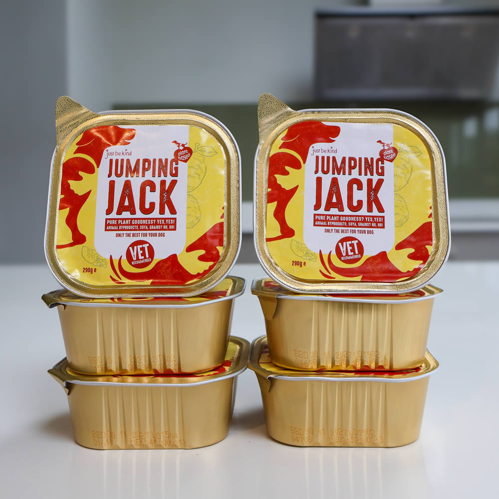 Jumping Jack gold trays x 6