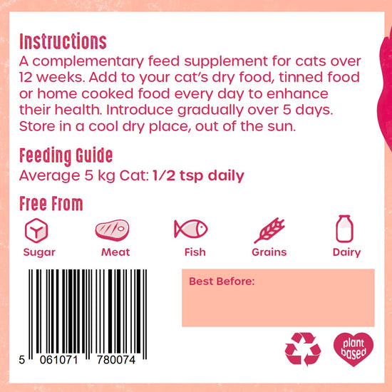 Omega 3 Algae Oil for fussy felines