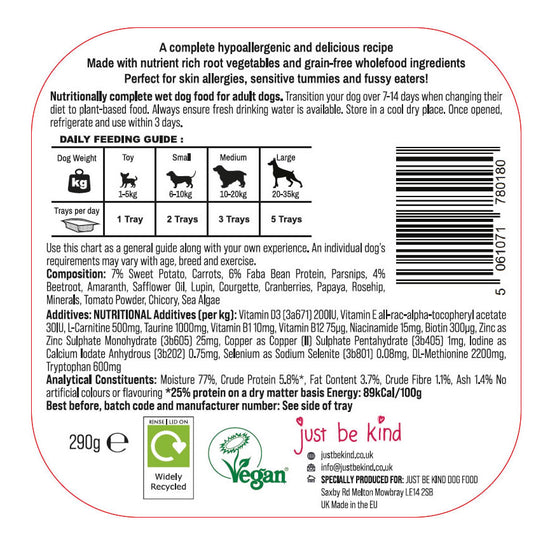 Nutritional guidelines delicious Gentle Rosie