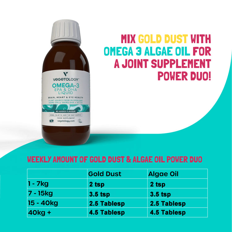 Gold Dust and Omega 3 JOINT POWER DUO
