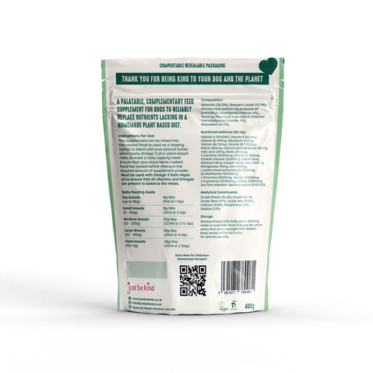 Just be Kind Home Cooking Supplement for Dogs