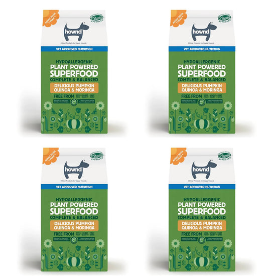 4 bags of Hownd Superfood 2kg
