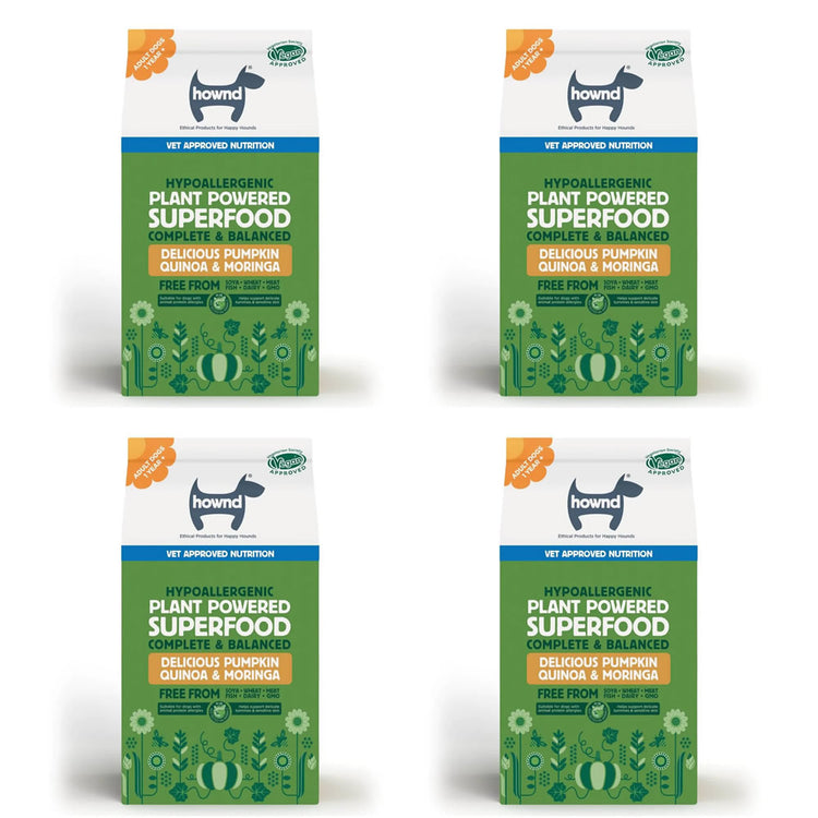 4 bags of Hownd Superfood 2kg