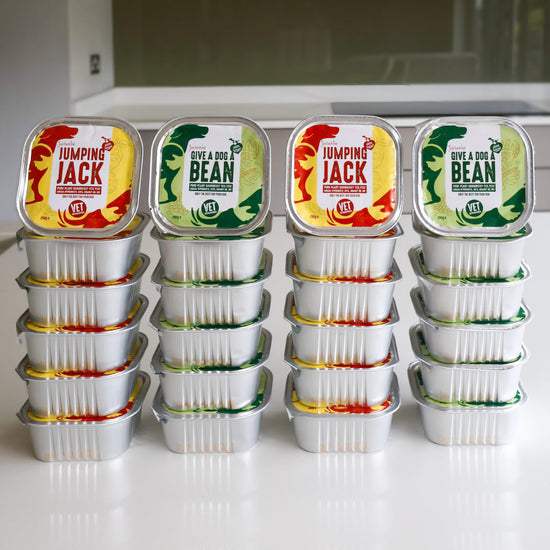 Best vegan wet foods mix n match Jumping Jack and Give A Dog A Bean