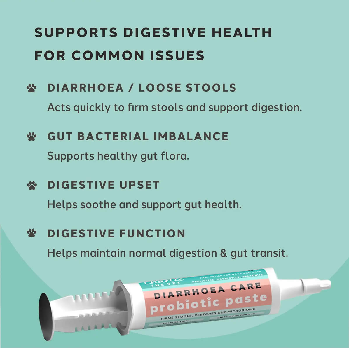 Probiotic paste from Charlie the Vet