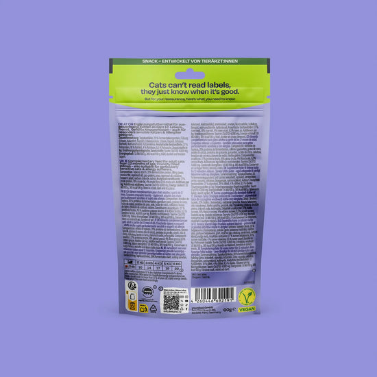 VegCat pure bites taurine treats back