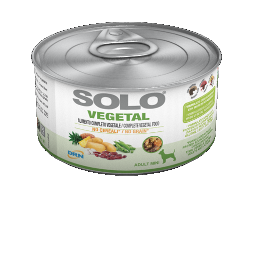 Solo Vegetal Dog Food Can