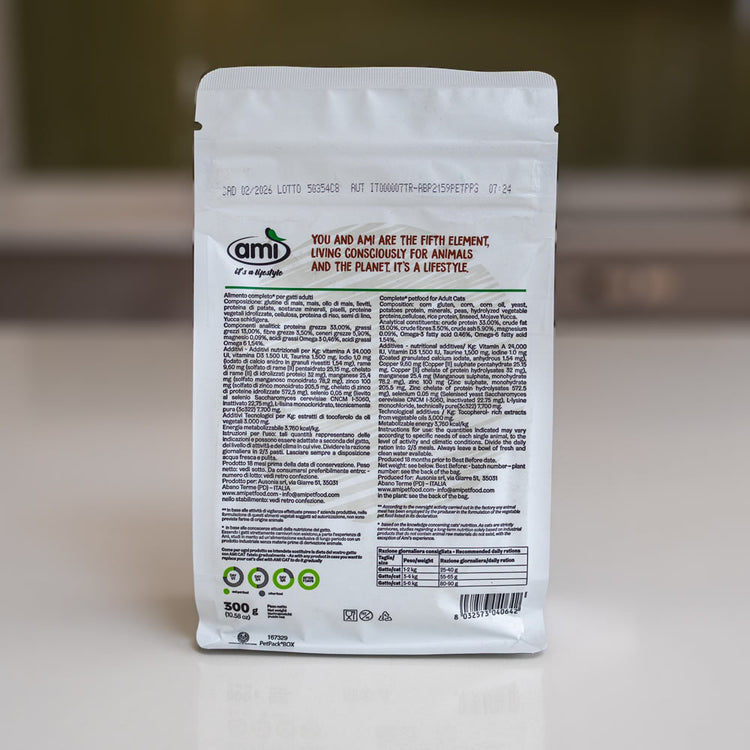 Ami cat complete gluten free vegan cat food